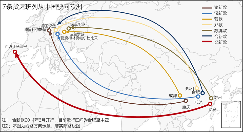 中欧铁路专线